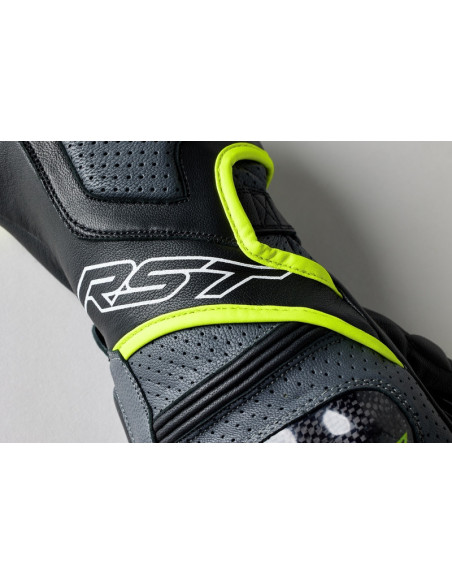 Gants moto cuir RST Fulcrum - Jaune