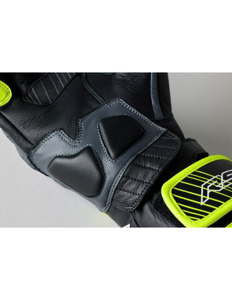 Gants moto cuir RST Fulcrum - Jaune