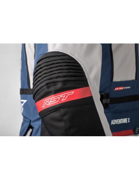Veste textile femme RST Pro Series Adventure-X CE - Argent