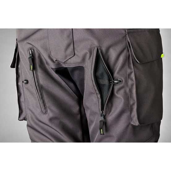 Pantalon route textile RST Endurance CE Graphite Flo Jaune