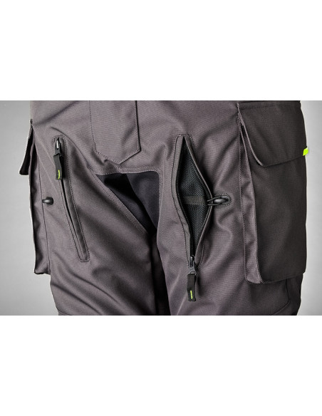 Pantalon route textile RST Endurance CE Graphite Flo Jaune