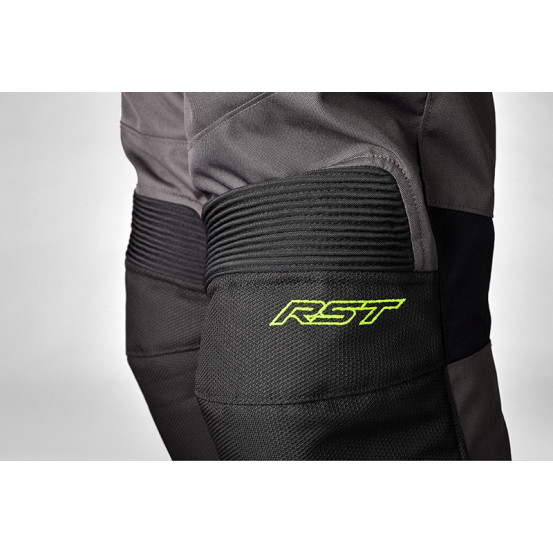 Pantalon route textile RST Endurance CE Graphite Flo Jaune