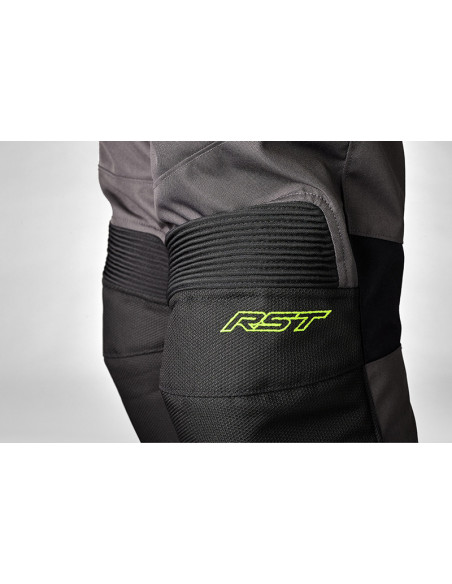 Pantalon route textile RST Endurance CE Graphite Flo Jaune