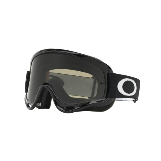 Masque cross OAKLEY O-Frame MX Jet Noir Noir Cendré - Écran Gris foncé + Clair