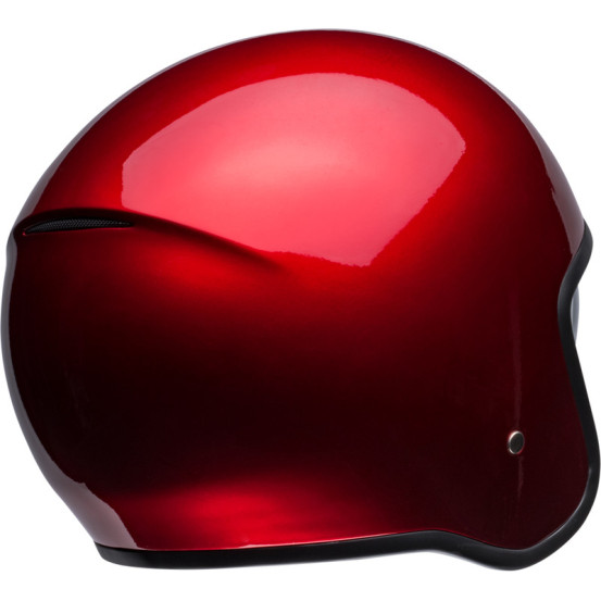Casque moto jet Bell TX 501 Solid - Rouge candy