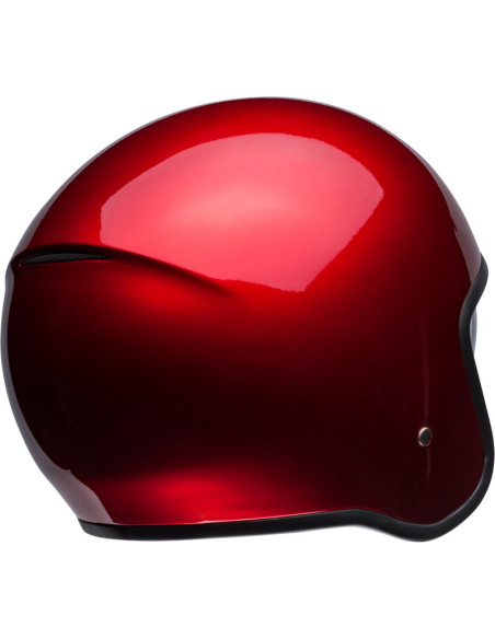 Casque moto jet Bell TX 501 Solid - Rouge candy
