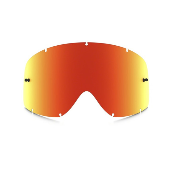 Ecran de rechange simple OAKLEY O-Frame Lexan - Iridium Orange