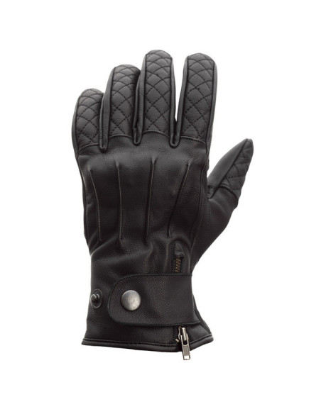 Gants moto cuir RST Matlock - Noir