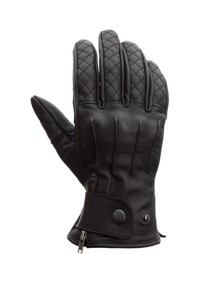 Gants moto cuir RST Matlock - Noir