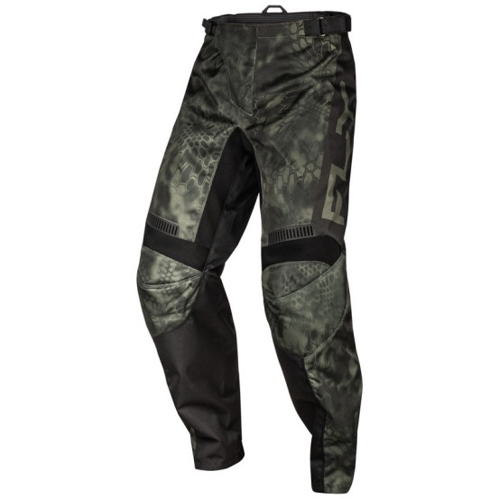 Pantalon cross Fly Racing 2024 F-16 S.E Kryptek Moss - Gris Noir