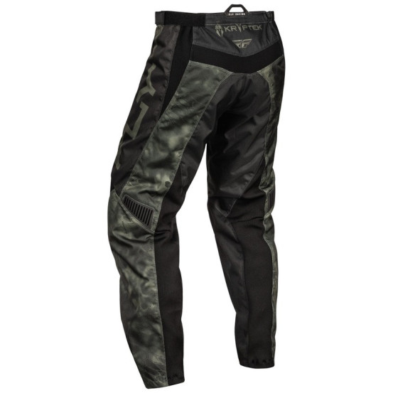 Pantalon cross Fly Racing 2024 F-16 S.E Kryptek Moss - Gris Noir
