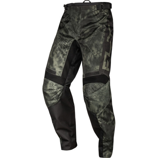 Pantalon cross Fly Racing 2024 F-16 S.E Kryptek Moss - Gris Noir