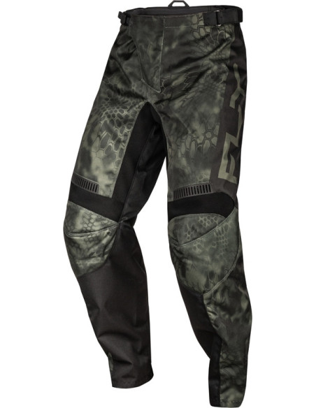 Pantalon cross Fly Racing 2024 F-16 S.E Kryptek Moss - Gris Noir