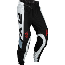 Pantalon cross Fly Racing 2024 Lite - Noir Blanc Gris