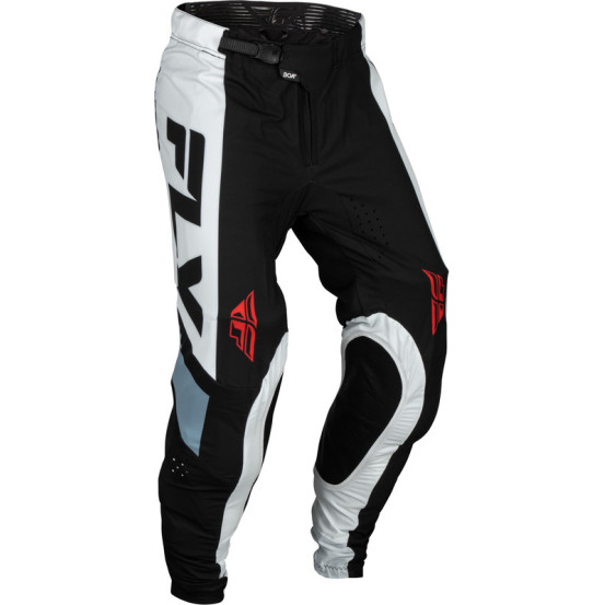 Pantalon cross Fly Racing 2024 Lite - Noir Blanc Gris