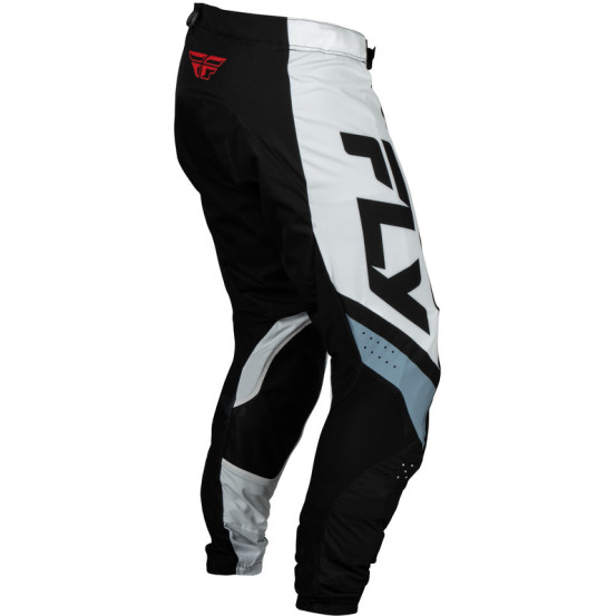 Pantalon cross Fly Racing 2024 Lite - Noir Blanc Gris
