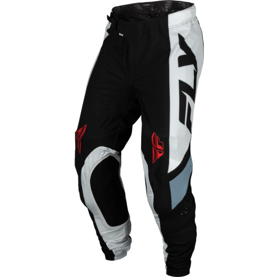 Pantalon cross Fly Racing 2024 Lite - Noir Blanc Gris
