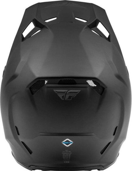 Casque cross Fly Racing Formula Solid - Noir Mat