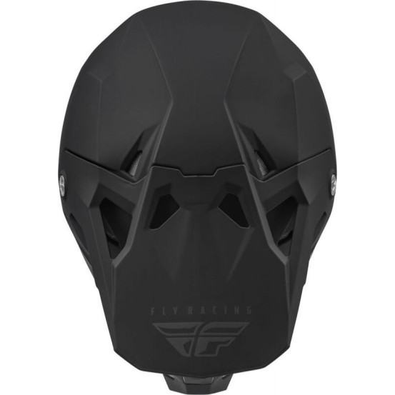 Casque cross Fly Racing Formula CP Solid Noir Mat