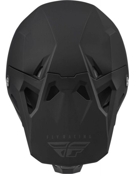 Casque cross Fly Racing Formula CP Solid Noir Mat