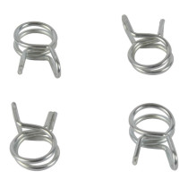 Kit 4 colliers de serrage durite FUEL STAR 9,2mm gris