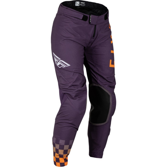 Pantalon cross femme Fly Racing 2024 Lite - Violet Blanc Corail Fluo
