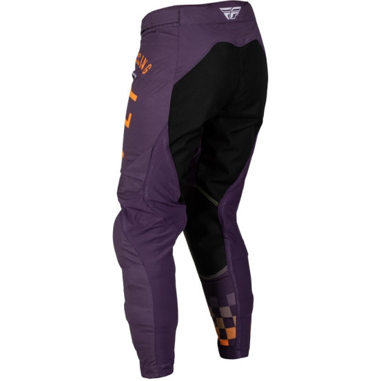 Pantalon cross femme Fly Racing 2024 Lite - Violet Blanc Corail Fluo