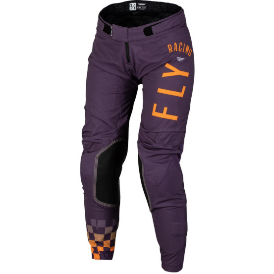 Pantalon cross femme Fly Racing 2024 Lite - Violet Blanc Corail Fluo