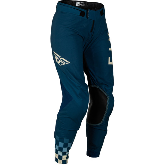 Pantalon cross femme Fly Racing 2024 Lite - Bleu Marine Ivoire