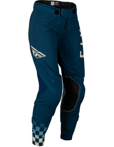 Pantalon cross femme Fly Racing 2024 Lite - Bleu Marine Ivoire