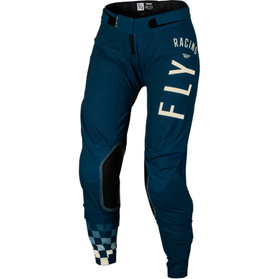 Pantalon cross femme Fly Racing 2024 Lite - Bleu Marine Ivoire