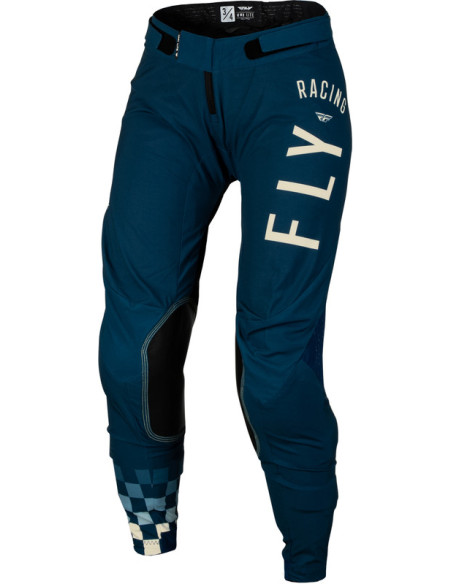 Pantalon cross femme Fly Racing 2024 Lite - Bleu Marine Ivoire