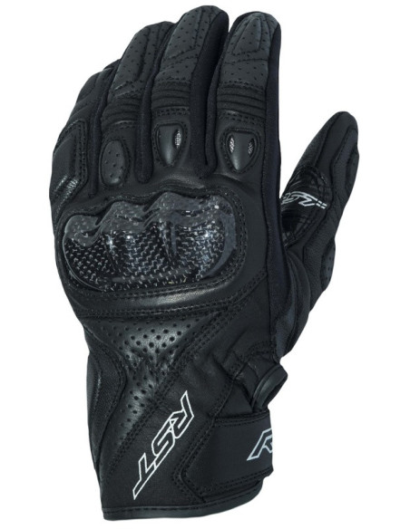 Gants moto cuir RST Stunt III - Noir