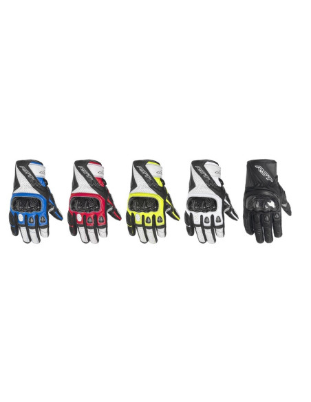 Gants moto cuir RST Stunt III - Noir