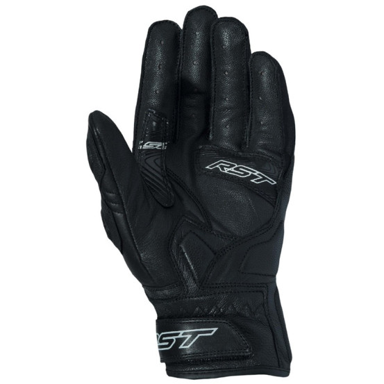 Gants moto cuir RST Stunt III - Noir