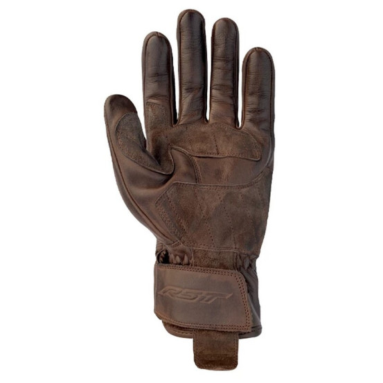 Gants moto cuir RST Crosby - Marron
