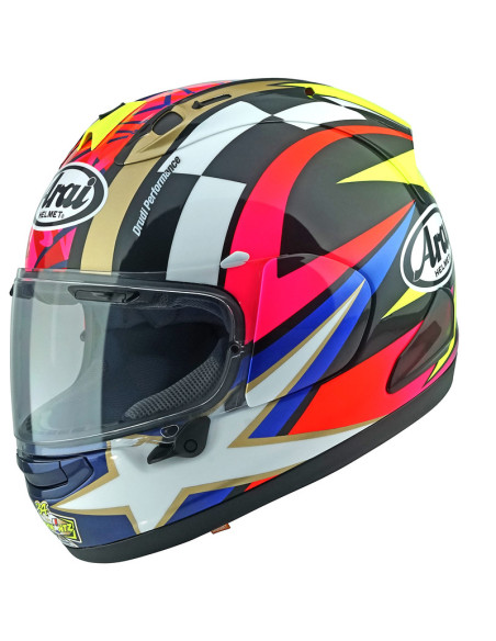 Casque intégral ARAI RX-7V EVO K.SCHWANTZ - Multicouleur