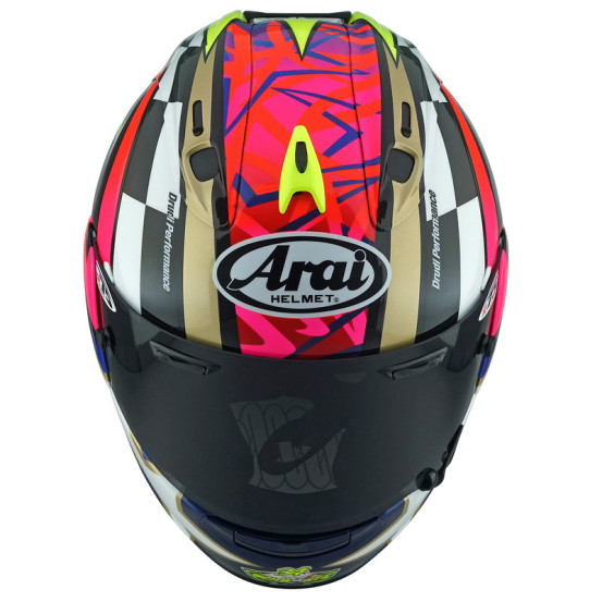 Casque intégral ARAI RX-7V EVO K.SCHWANTZ - Multicouleur