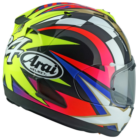 Casque intégral ARAI RX-7V EVO K.SCHWANTZ - Multicouleur