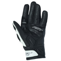 Gants moto cuir RST Stunt III - Blanc 2