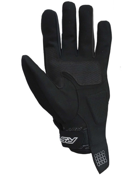 Gants moto textile RST Rider - Noir