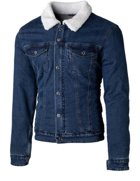 Veste textile RST x Kevlar 2023 Sherpa Denim - Bleu