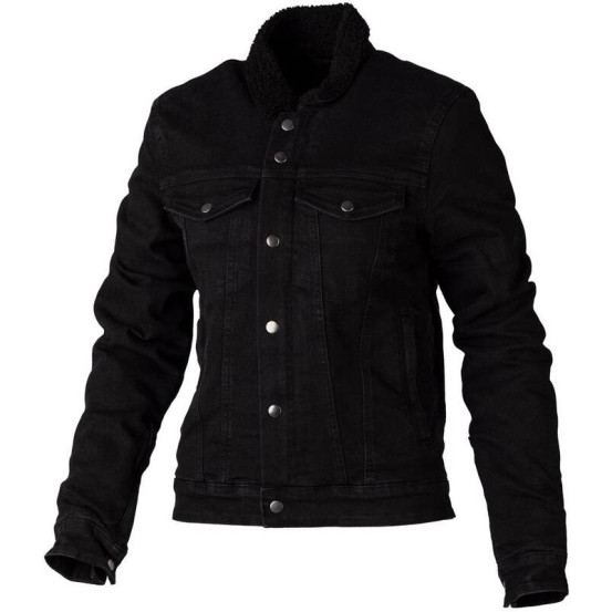 Veste textile femme RST x Kevlar Sherpa Denim - Noir