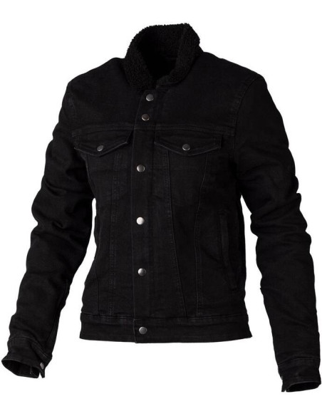 Veste textile femme RST x Kevlar Sherpa Denim - Noir