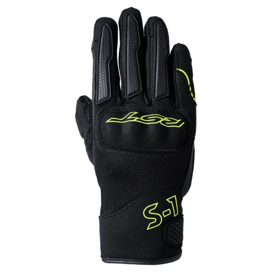 Gants moto textile RST S1 Mesh - Jaune