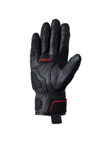 Gants moto textile RST S1 Mesh - Rouge