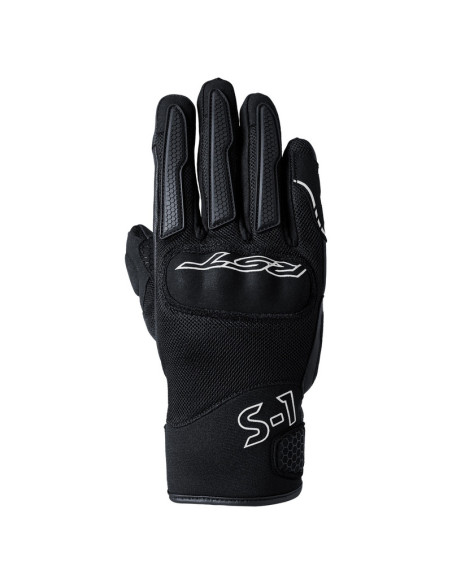 Gants moto textile femme RST S1 Mesh - Blanc