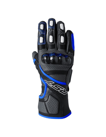 Gants moto cuir RST Fulcrum - Bleu