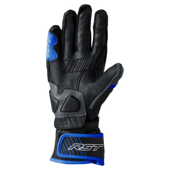 Gants moto cuir RST Fulcrum - Bleu