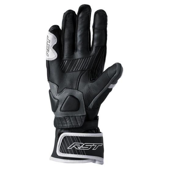 Gants moto cuir RST Fulcrum - Blanc